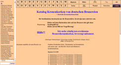 Desktop Screenshot of kronkorkenkatalog.de